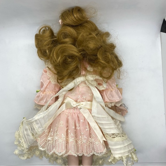 Bradley’s Collectible Doll Porcelain Pouts Pouty Corinna 542 13” Victorian NEW - Picture 12 of 15